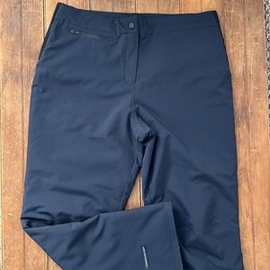 Womens Obermeyer black insulated ski pant